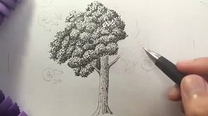 5M views · 95K shares | How to draw a tree. Great and easy tutorial by Takuya Yoshimura. | Drawing the Soul | Facebook