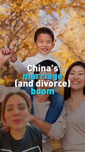 1.3K views | After a 9-year slump, marriage rates have shot up in China. #insidechina | CGTN America | Facebook