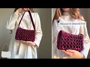 Floral smocked handbag – SEWING TUTORIAL & PATTERN – HILLGATE BAGUETTE handbag, toiletry bag, clutch