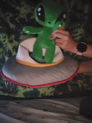 Wobbly Wiggly Alien Plush Fun