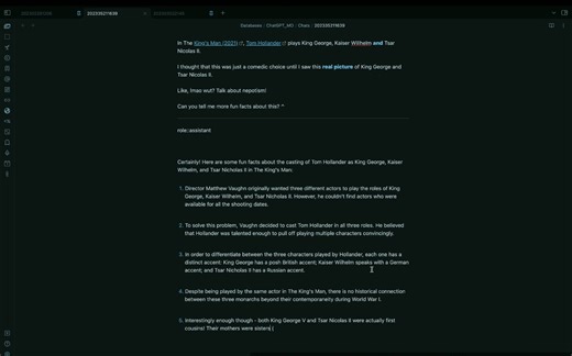 obsidain中chatgpt 新插件 ChatGPT MD ,大家一起来研究一下吧,原视频应该是没声音