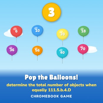 3rd Grade Word Problems Math Game | Math Center No Prep