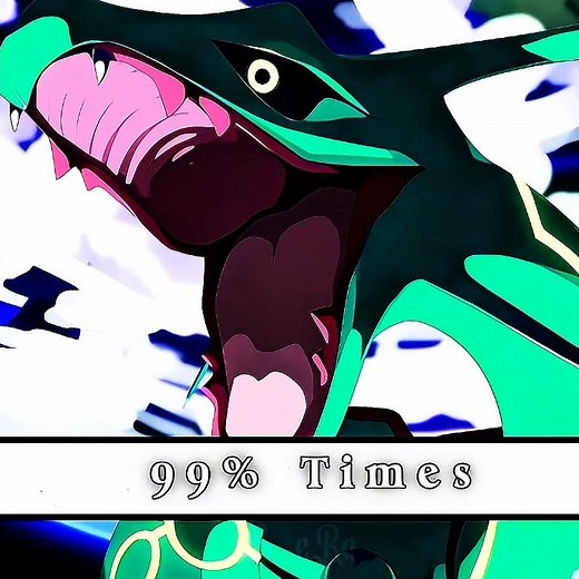 Rayquaza 1% time form 💀 | Mega Rayquaza | #pokemon #rayquaza [Edit/AMV]