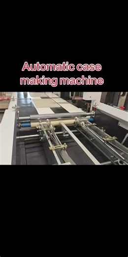 Automatic Case Making machine hardcover machine notebook machine #machine#hardcover#notebook#folder