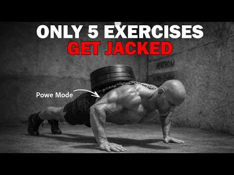 The ONLY 5 Exercises You Need to Get JACKED & Build Strength After 60