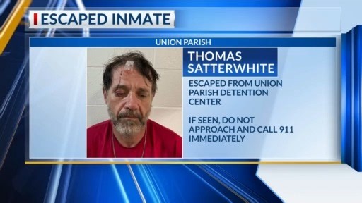 Imminent threat alert: Inmate escapes from Union Parish Detention Center