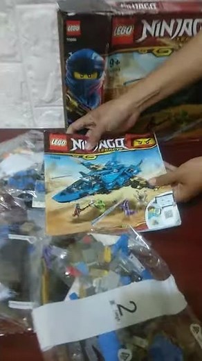 LEGO NINJAGO season1 70668 series Rare Collection - Mainan Lego Miniatur Pesawat Tempur