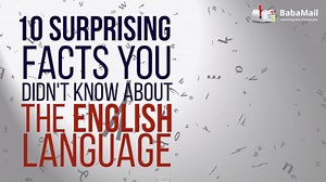 If You Knew These English Facts You Must Be a Genius