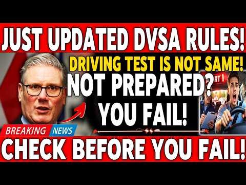 🚨 DVSA Driving Test Update 2026 | New UK Rules Just Announced | Limited Attempts – Act Now