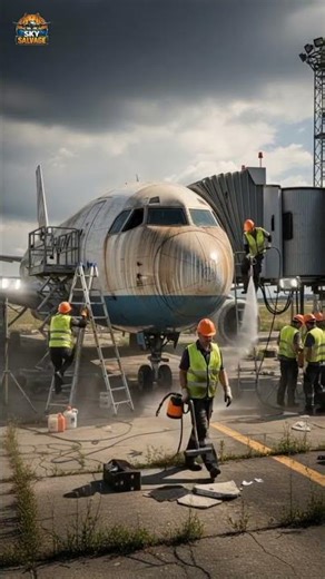 This Abandoned Plane Was Left to Rot—Until Now #restoration #aircraft #transformation