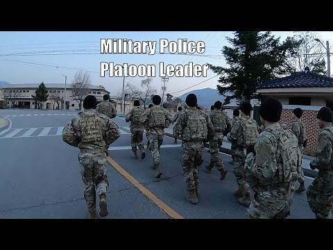 Day In The Life Of A Military Police Platoon Leader