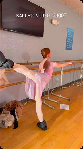 Mackenzie Davis on Instagram: "dance video shoot with @the.danceshot today! 💗🩰 #ballet #videoshoot #ballerina #balletcore #pointeshoes"