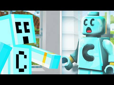 Explore a World Where Everything Turns Into Lego in Minecraft