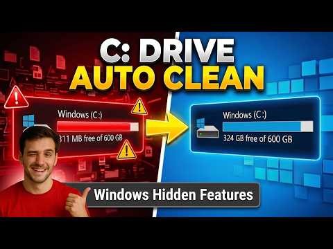 Windows Has a Hidden Auto-Cleanup Feature Most People Never Turn On