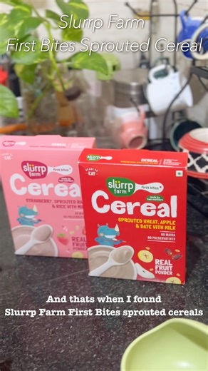Everyday cereals after starting solids | Sprouted Ragi #shorts