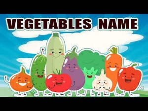 Learn Vegetable Names for Kids | Fun & Easy Educational Video!