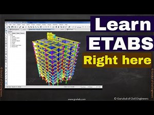 How to Learn ETABS? | ETABS Online Course