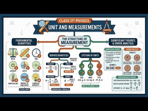 Accuracy, Precision, Error, Types of error || Ch-1 Class 11th ||