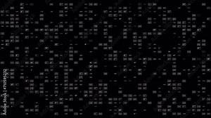 Seamless numbers.Looping HUD UI. PNG Alpha. 2GFX for 3D texturing.User Interface data display. Technological background.