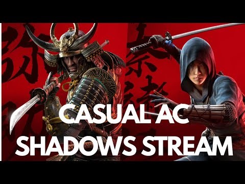 [LIVE] Jelboo Casual Stream (No Commentary) - Assassin's Creed Shadows