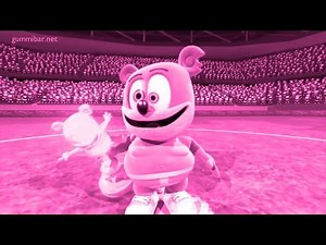 Gummibär Colours PINK Go For The Goal POLISH Gummy bear Song Effects