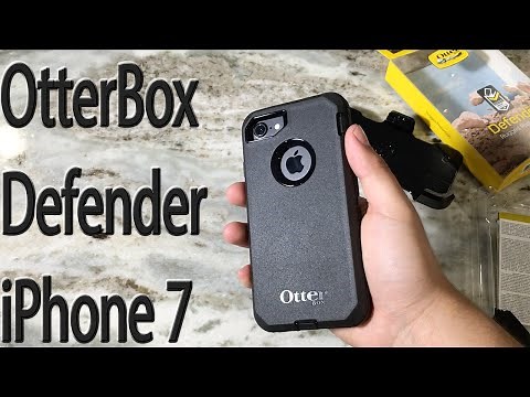 iPhone 7 OtterBox Defender Series Case Black | Rugged Protection