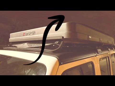 导风板安装ikamper wind deflector installation 车顶帐篷降噪
