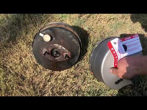 Ford F-350 Brake Booster and Master Cylinder Replacement.
