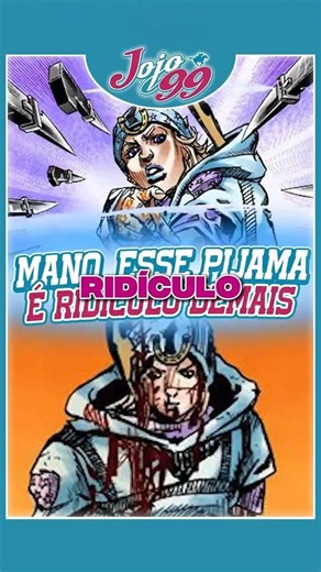 MANO É RIDICULO ESSE PIJAMINHA DO JOHNNY JOESTAR VEY | JOJO'S BIZARRE ADVENTURE STEEL BALL RUN