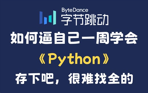 【整整600集】字节大佬198小时讲完的Python教程，2024最新版，学完变大佬！这还学不会，我退出IT圈！