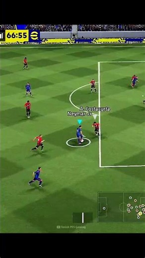 Neymar destroyed opponent in seconds 🥵 #efootball2026 #pes2021 #shorts