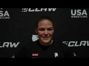 Kayla Miracle (62 kg), 2025 CLAW U.S. Open champion in women's freestyle