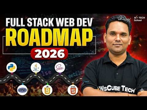Full Stack Developer Roadmap 2026 🚀 Skills, Tools & Salary Explained