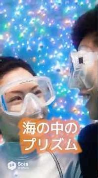 海の中のプリズム