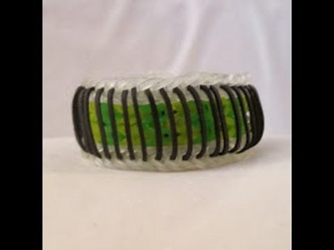 Rainbow Loom- How to Make the Super Stripe Fishtail (by Justin's Toys) with Just 2 Forks