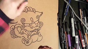 How to Draw a Foo dog