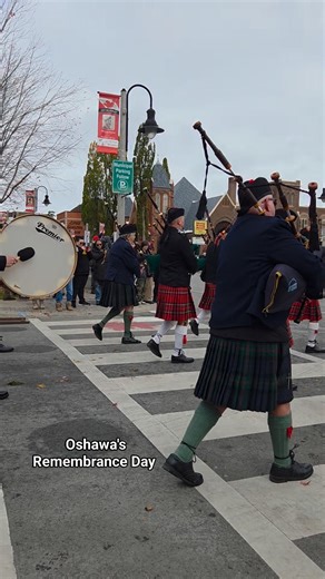 Clip of Oshawa's Remembrance Day Ceremony.. November 11 2025 #lestweforget #fblifestyle #cityofoshawa | Leah Jones