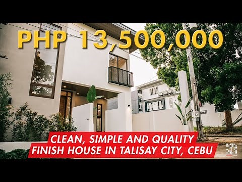 House for Sale in Talisay City Cebu with Clean and Quality Finish | Cebu Real Estate