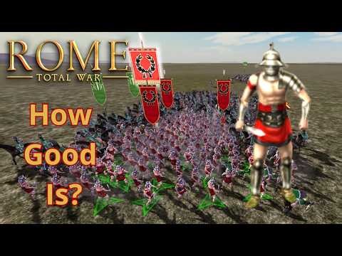 How Good Are Samnite Gladiators on VH Difficulty in OG Rome: Total War?