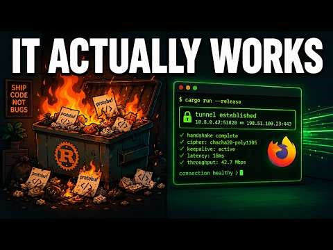 From deleting everything to a working VPN — (Rust VPN EP2 part 2)