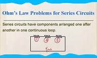 Ohm's Law Problems for Series Circuits - Overview ( Video ) | Physics