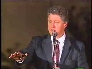 Clinton's Angry Response to Heckler