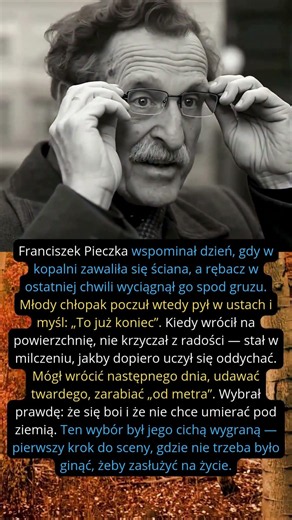 Był niezwykle blisko końca