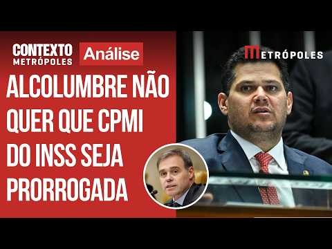 Alcolumbre aciona Advocacia do Senado após Mendonça prorrogar CPMI do INSS