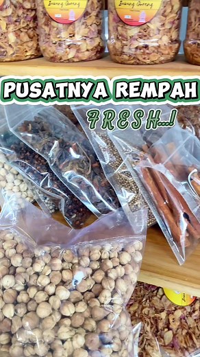 toko rempah fresh gini ada yg baru nemu...? #rempah #bumburempah #JSR #bumbumasak #rempahrempah #penyedapmasakan #bumbu #bumbudapur #bumbudapurcheck #tipsdapur #belilokal #food #sotorempah #sotodaging #rempahsup #bumbusup #kuliner #resepmasakan #resephariini #wibgajian WIBgajian #respesimple #masakanindonesia #fyp #fypシ゚viral #fypシ゚