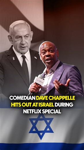 Geo News English on Instagram: "𝗖𝗼𝗺𝗲𝗱𝗶𝗮𝗻 𝗗𝗮𝘃𝗲 𝗖𝗵𝗮𝗽𝗽𝗲𝗹𝗹𝗲 𝗵𝗶𝘁𝘀 𝗼𝘂𝘁 𝗮𝘁 𝗜𝘀𝗿𝗮𝗲𝗹 𝗱𝘂𝗿𝗶𝗻𝗴 𝗡𝗲𝘁𝗳𝗹𝗶𝘅 𝘀𝗽𝗲𝗰𝗶𝗮𝗹 Comedian Dave Chappelle took a jibe at Israel over its role in the death of journalists in his latest Netflix special while defending his decision to perform in Saudi Arabia. In the special, Chappelle responded to criticism over his appearance in the kingdom by rejecting claims that he compromised his principles. While expressing sympathy for t