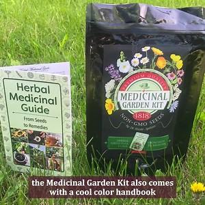 Here's an easy way to grow my 10 favorite healing plants in your backyard. I've gathered seeds from the best plants into one easy to grow seed kit. These hardy seeds will grow even if you have never planted anything before. Every kit includes complete instructions on how to plant, grow, and harvest each one. You'll also get a Medicinal Guide outlining the steps to turn your harvest into tinctures, ointments, essential oils, and more. With your Medicinal Garden Kit, you'll always have reliable, s