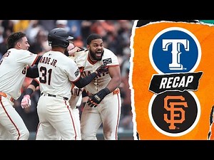 Rangers vs. Giants Game Highlights (4/27/25) | MLB Highlights