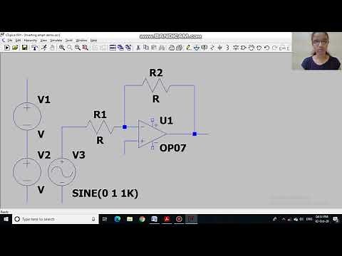 Design of Inverting and Non-Inverting Amplifier using LTspice