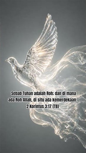 2 Korintus 3:17 (TB). #kristen #rohani #alkitab #iman #kasih #berkat #tuhan #jesus #yesus #saatteduh